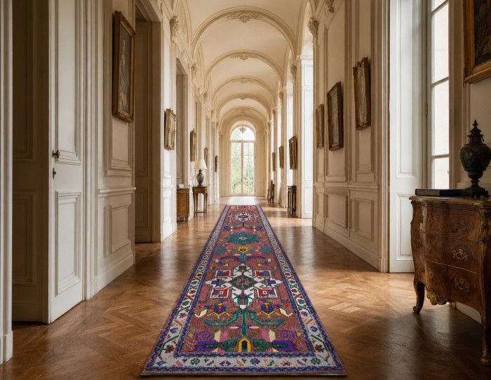 tapis en viscose
